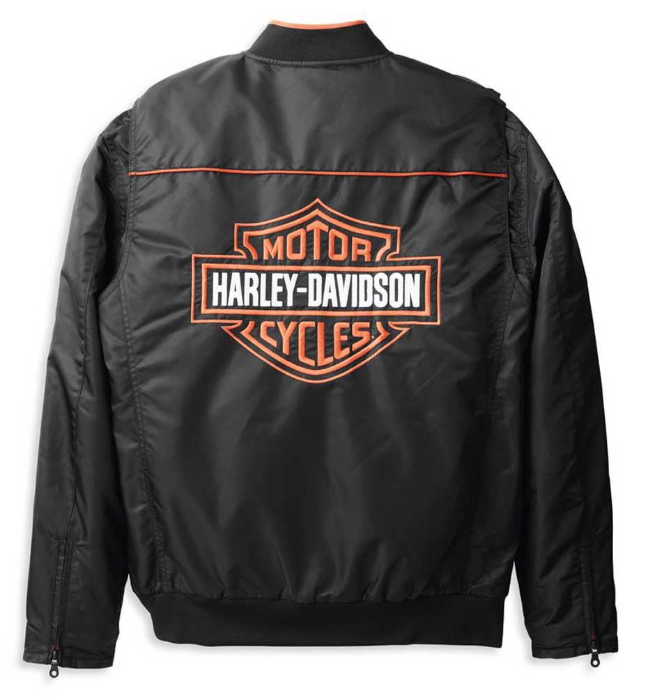 Harley-Davidson® Men's Timeless Bar & Shield Casual Jacket, Black