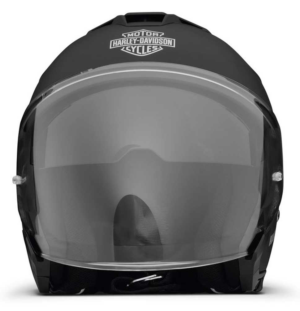 Harley-Davidson Maywood II Sun Shield H33 3/4 Helmet - Matte Black 98159-22VX - No Hassle Returns at Wisconsin Harley