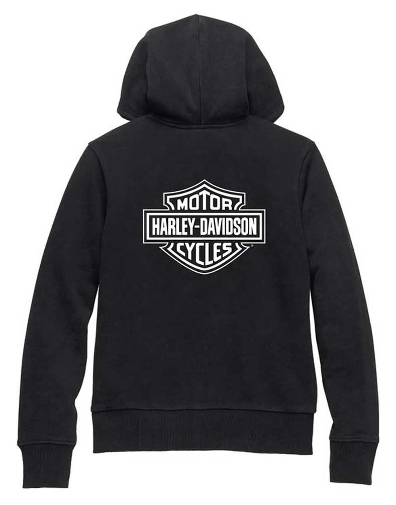 Harley-Davidson® Women's Special Bar & Shield Zip Front Hoodie
