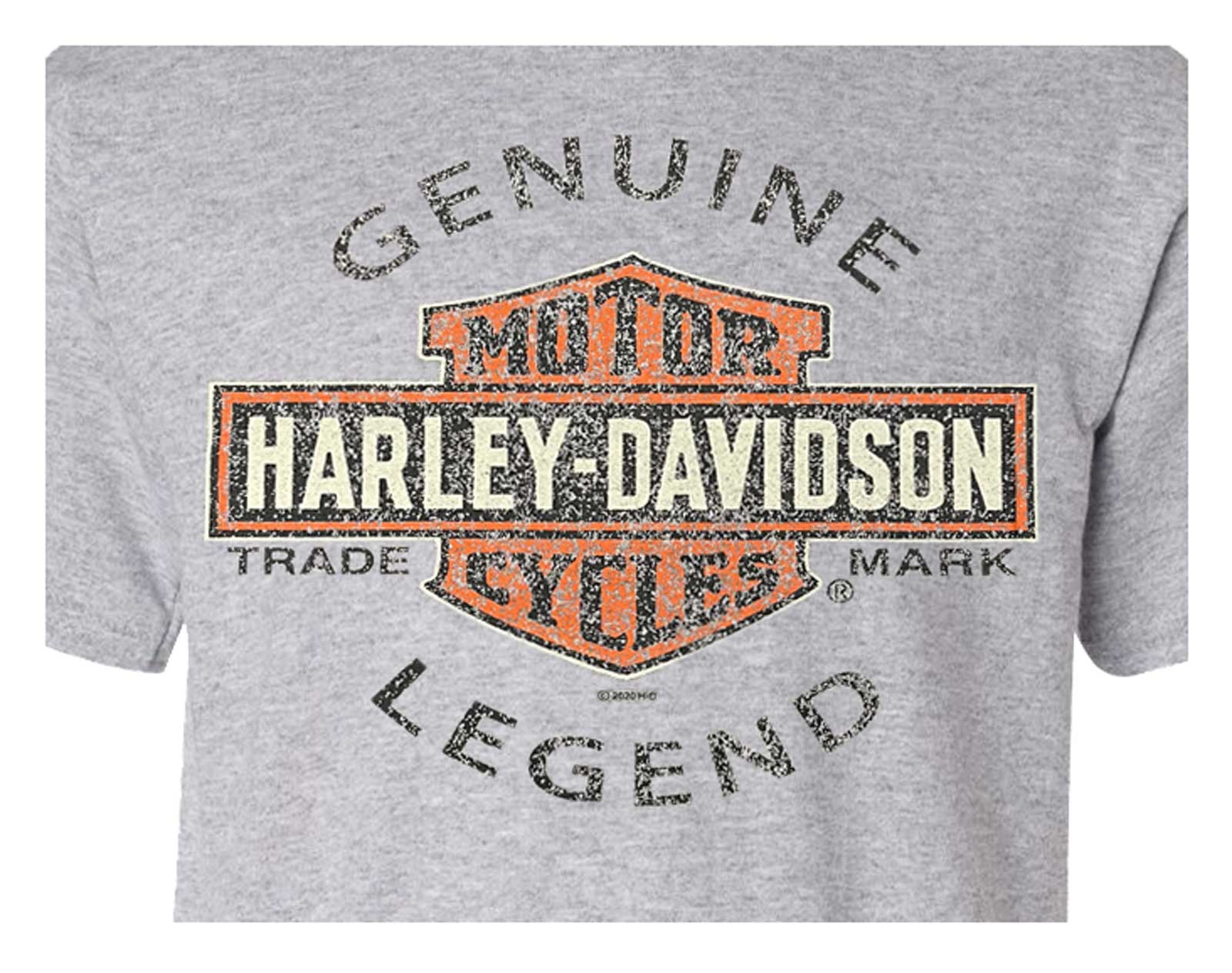 Gray harley davidson t shirt clearance