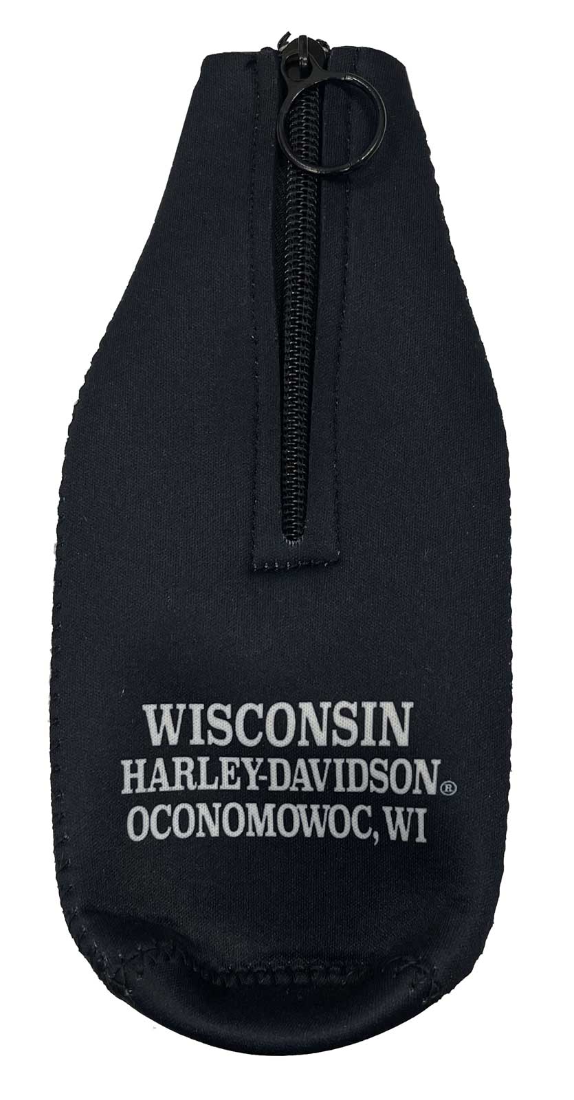 Harley-Davidson Free Shipping - Harley-Davidson Custom Wisconsin Harley-Davidson Neoprene Zippered Bottle Wrap - Free Shipping on many products plus Orders Over $99