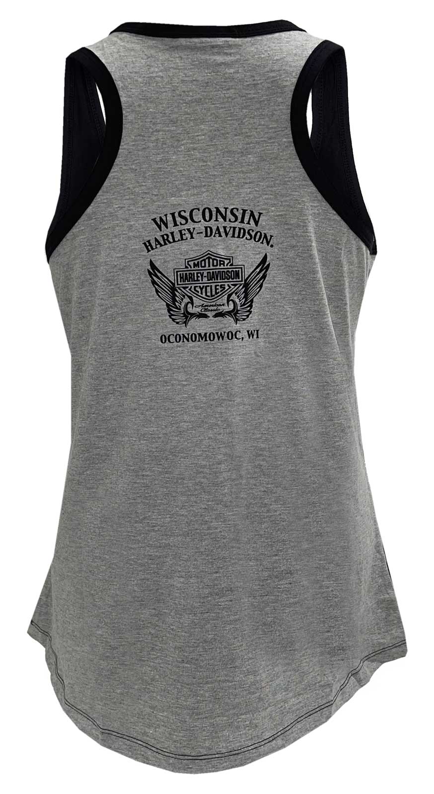 Harley-Davidson Free Shipping - Harley-Davidson Women's Embellished B&S Emphasis Sleeveless Tank Top- Black/Gray - Free Shipping on many products plus Orders Over $99