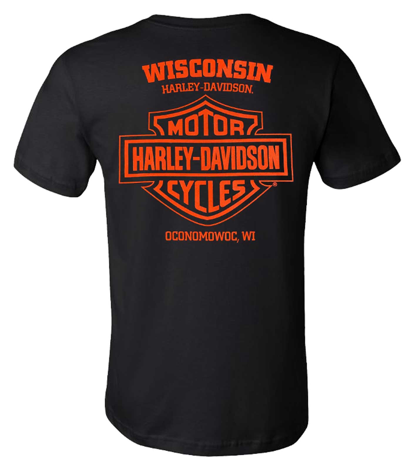 Harley-Davidson Free Shipping - Harley-Davidson Men's Grunge Wolf Crew-Neck Short Sleeve Cotton T-Shirt - Black - Free Shipping on many products plus Orders Over $99
