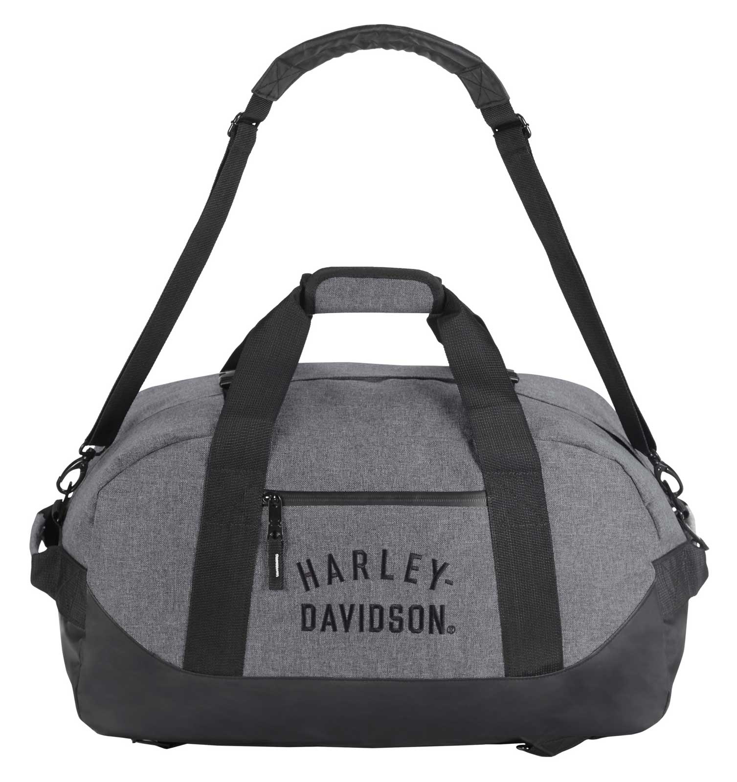 Harley-Davidson Free Shipping - Harley-Davidson Rugged Twill 21" Convertible Duffel Bag/Backpack - Heather Gray - Free Shipping on many products plus Orders Over $99