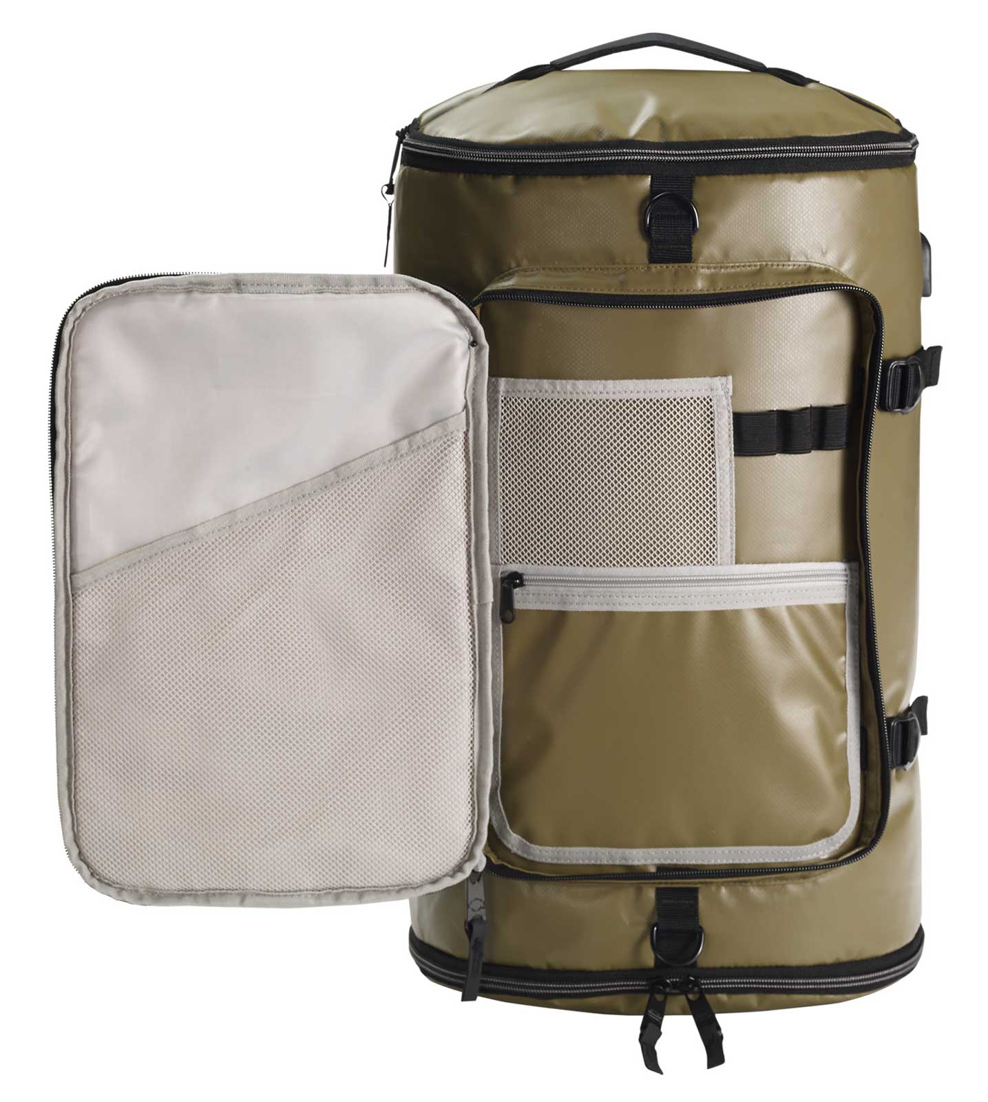 Harley-Davidson® Water-Resistant Travel Hybrid Duffel Bag/Backpack