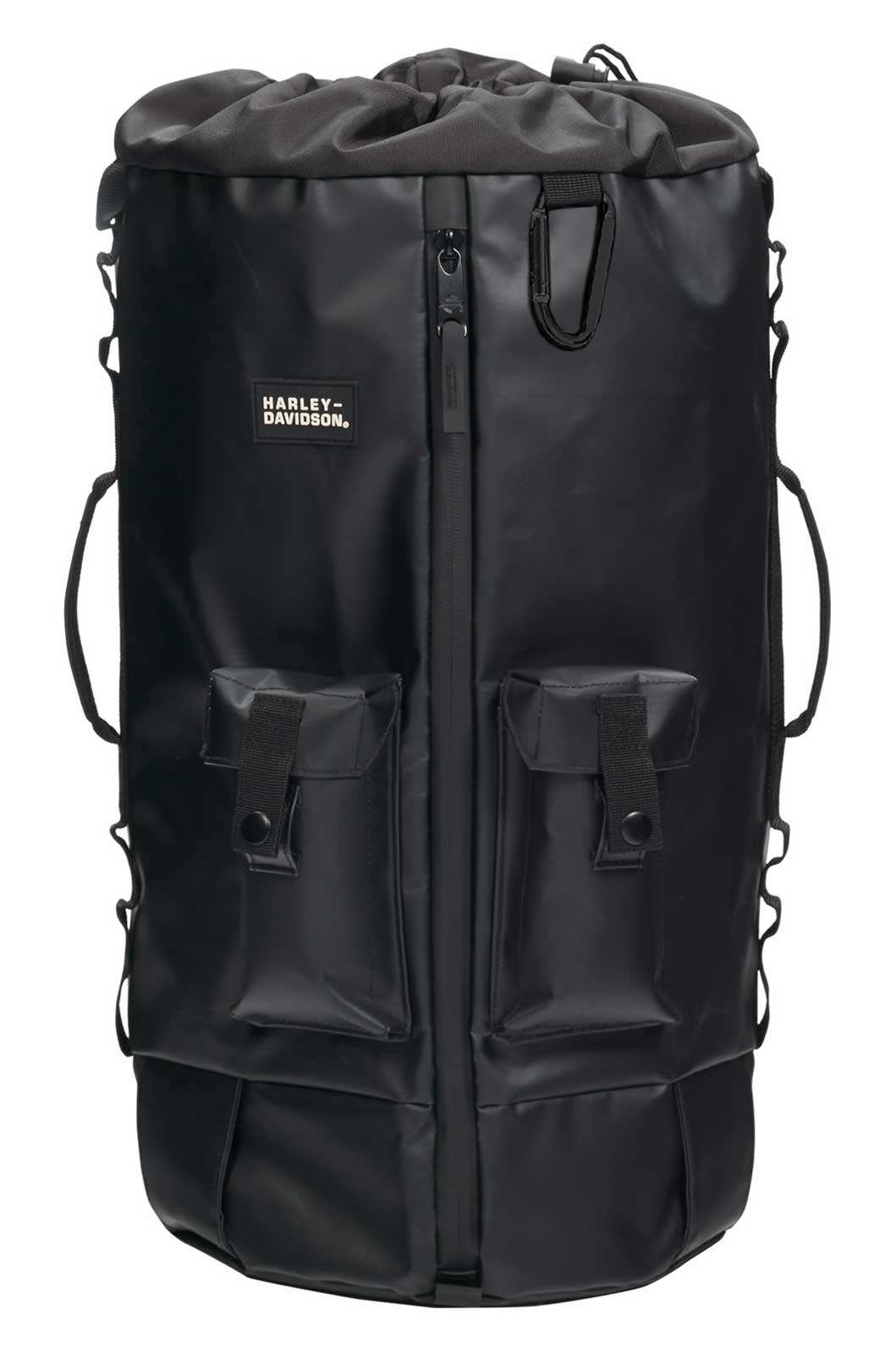 Harley-Davidson Free Shipping - Harley-Davidson Water-Resistant Drawstring Hybrid Duffel Bag/Backpack - Black - Free Shipping on many products plus Orders Over $99
