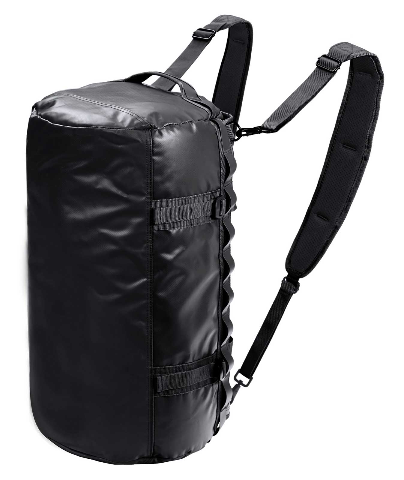 Harley-Davidson Water-Resistant Functional Hybrid Duffel Bag/Backpack - Black - Largest Selection of Harley-Davidson Products