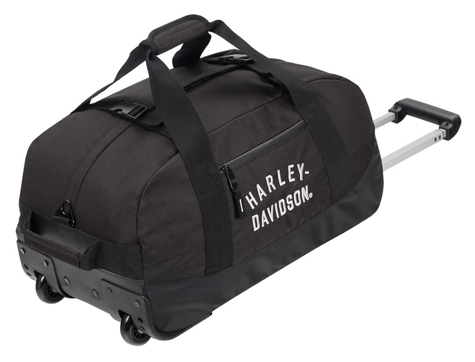 Harley-Davidson Free Shipping - Harley-Davidson 21" Carry-On Rugged Twill Rolling Duffel Bag - Black (22") - Free Shipping on many products plus Orders Over $99