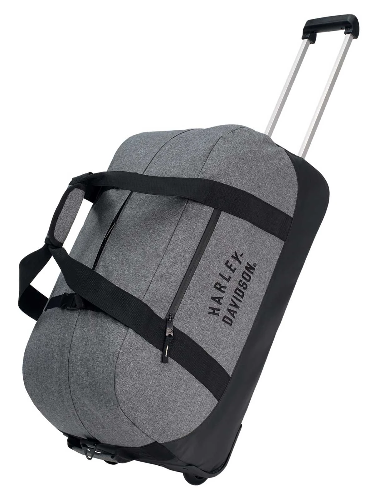 Harley-Davidson Free Shipping - Harley-Davidson 26" Rugged Twill Medium Rolling Duffel Bag - Heather Gray (26") - Free Shipping on many products plus Orders Over $99