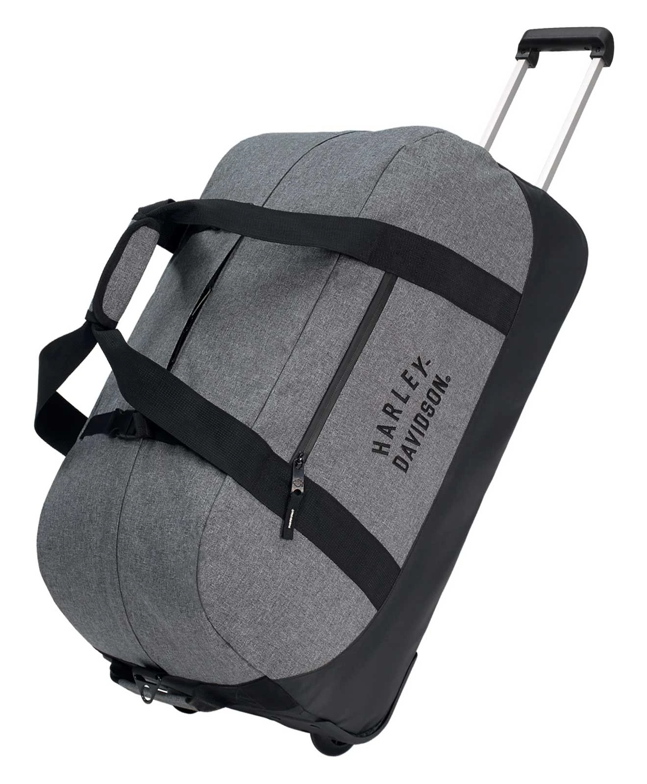 Harley-Davidson Free Shipping - Harley-Davidson 29" Rugged Twill Large Rolling Duffel Bag - Heather Gray (29") - Free Shipping on many products plus Orders Over $99