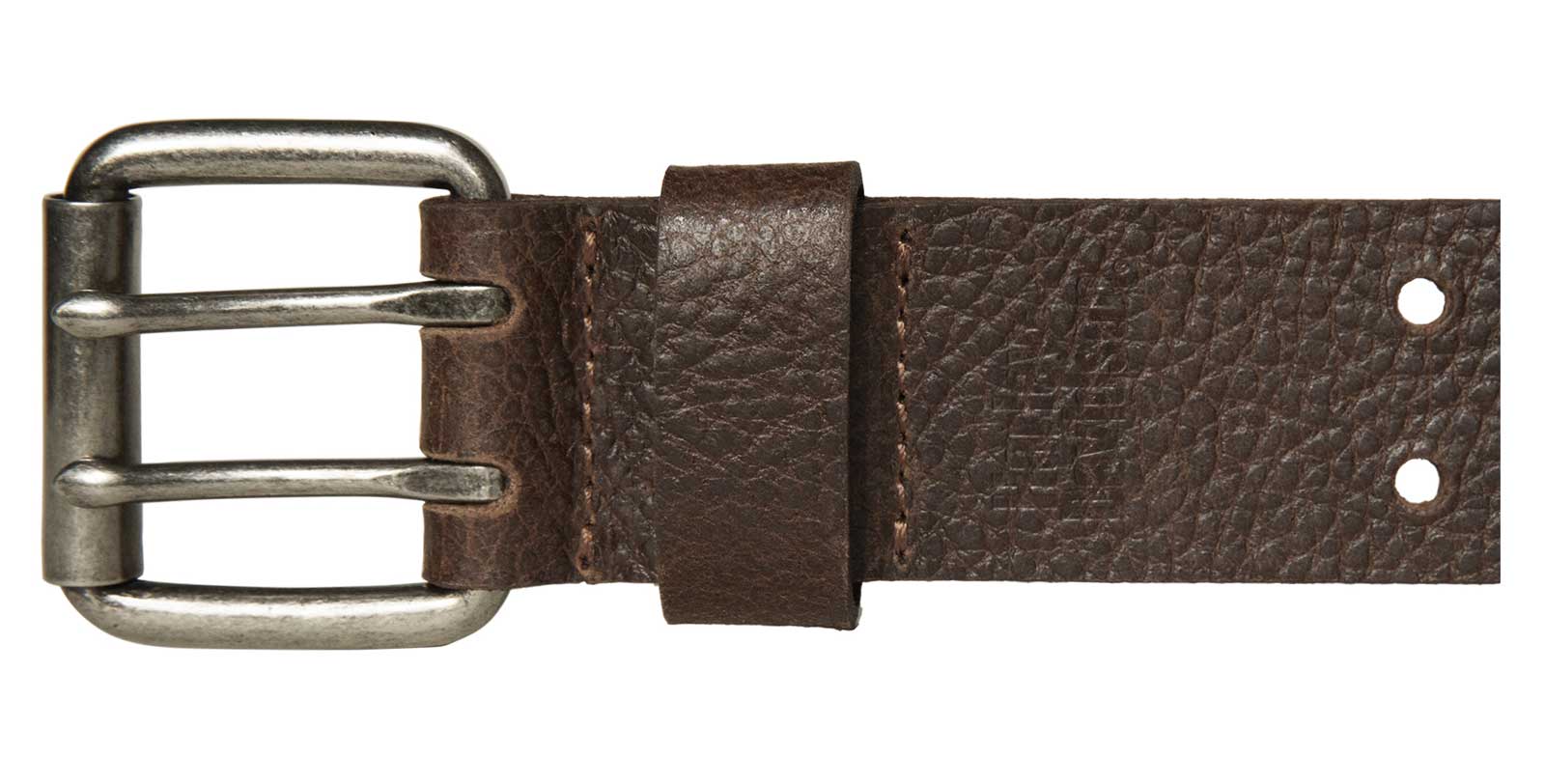 Harley-Davidson Free Shipping - Harley-Davidson Men's Double Prong Adjustable Hole Genuine Leather Belt - Brown - Free Shipping on many products plus Orders Over $99