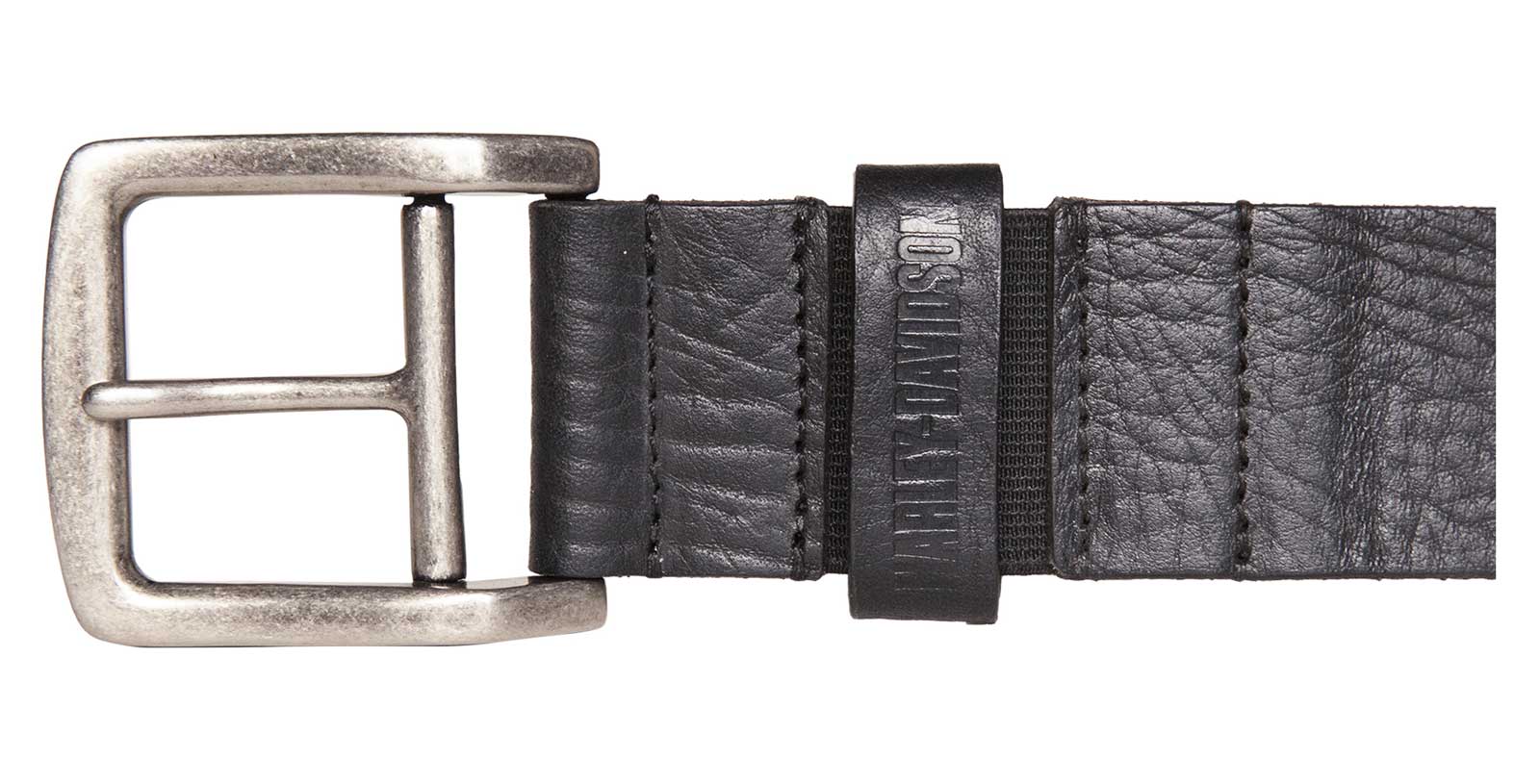 Harley-Davidson Free Shipping - Harley-Davidson Men's Flex Hidden Elastic Comfort Genuine Leather Belt - Black - Free Shipping on many products plus Orders Over $99
