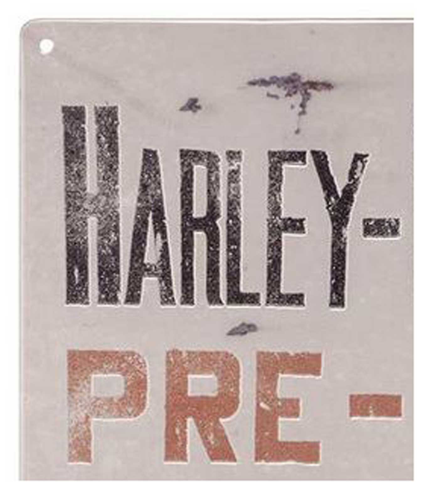 Harley-Davidson Free Shipping - Harley-Davidson Embossed Tin Sign, Pre-Luxe Bar & Shield Logo, 12 x 15.75 inches - Free Shipping on many products plus Orders Over $99