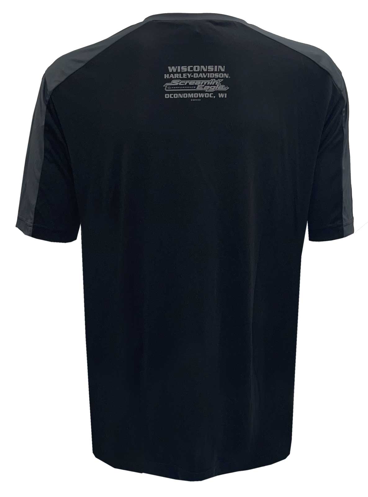 Harley-Davidson Free Shipping - Harley-Davidson Men's Screamin' Eagle Stacked Colorblocked Performance Tee - Free Shipping on many products plus Orders Over $99