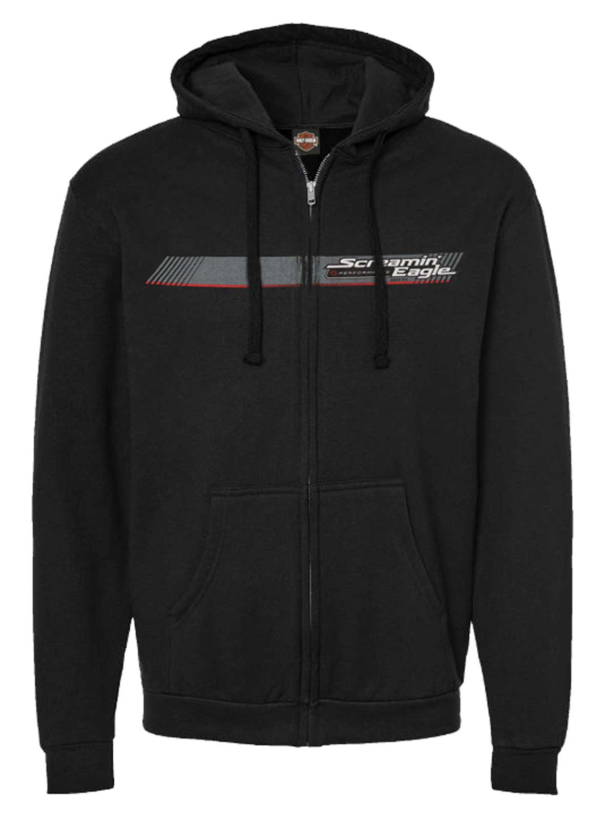 NEW【HarleyDavidson】Men's Screamin' Eagle Zip-Up Hoodie Harley-Davidson® Men's Screamin' Eagle Zip-Up Hoodie