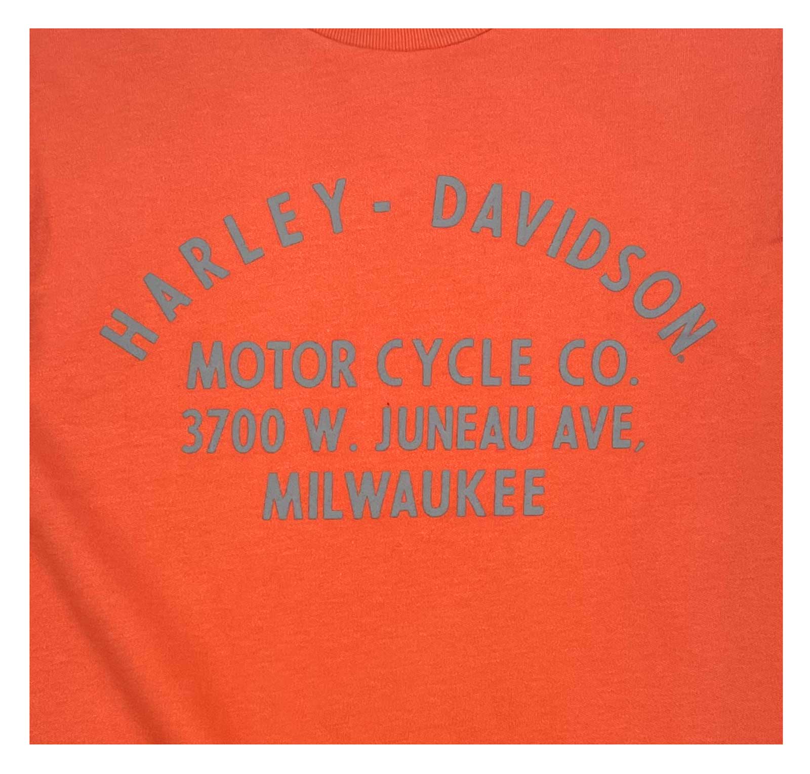 Harley-Davidson Free Shipping - Harley-Davidson Big Boys' Double Layered Short Sleeve Tee - Orange/Gray - Free Shipping on many products plus Orders Over $99