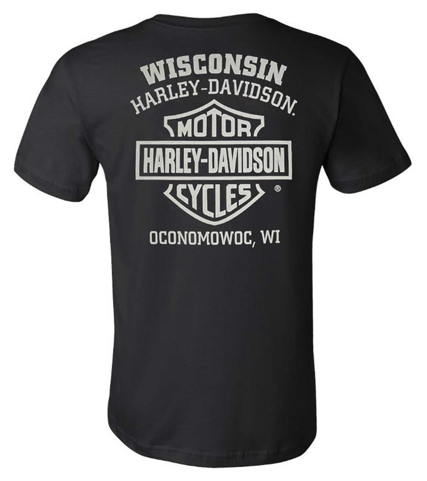 Harley-Davidson Free Shipping - Harley-Davidson Men's Halo Willie G Skull Crew-Neck Short Sleeve T-Shirt - Black - Free Shipping on many products plus Orders Over $99