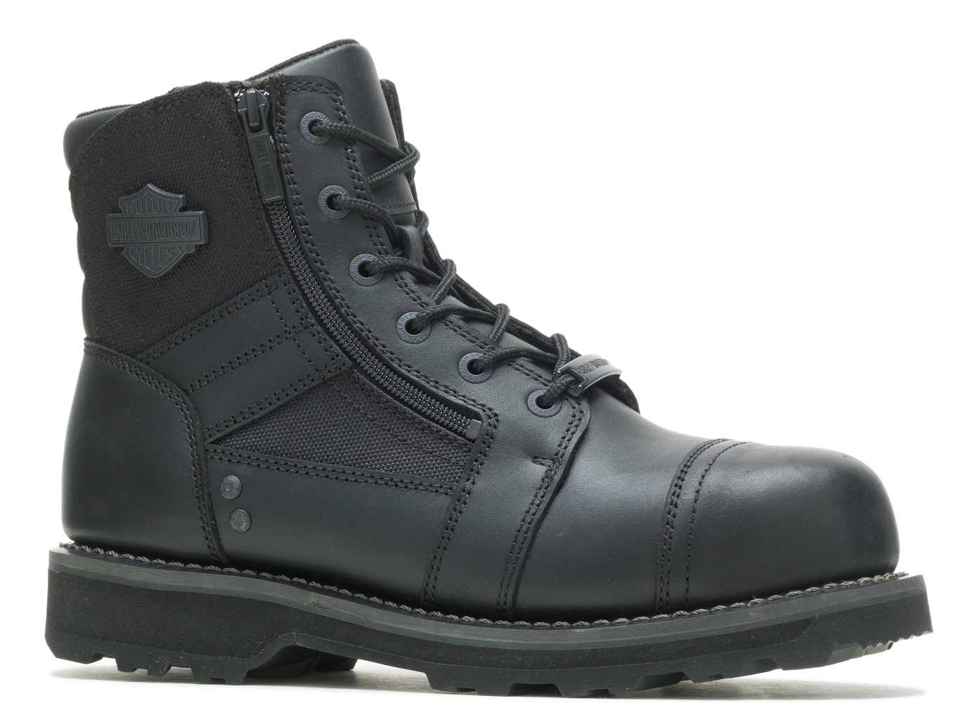 Harley-Davidson® Men's Bonham Safety Toe Medium or Wide Black Boots ...
