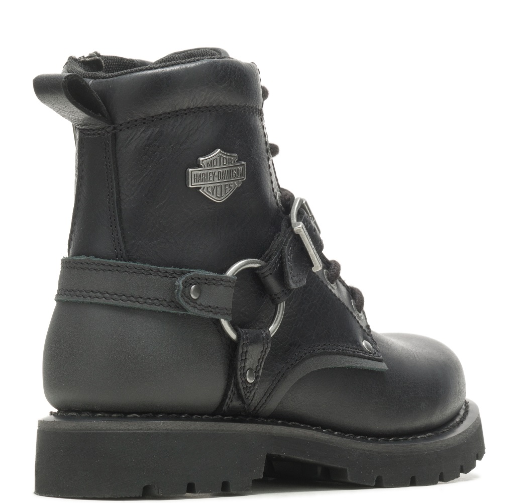 Harley-Davidson Women's Becky Flash 6-Inch Black or Grey Motorcycle Boots D87245 - No Hassle Returns at Wisconsin Harley
