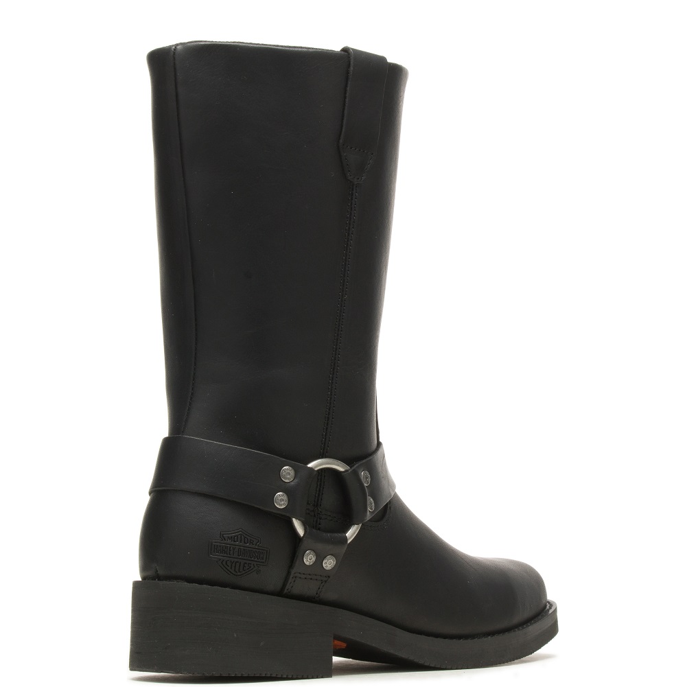 Harley-Davidson Men's Korsen 11-In Black or Brown  Harness Boots, D93845, D93846 - No Hassle Returns at Wisconsin Harley