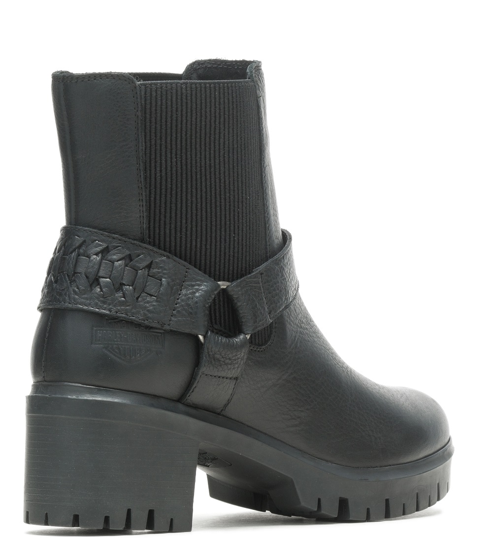 Harley-Davidson Women's Rexene 5.5-Inch Black Motorcycle Boots D87250 - No Hassle Returns at Wisconsin Harley