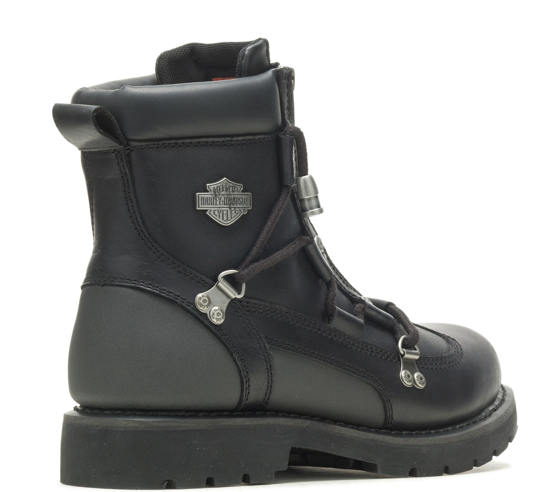 Harley-Davidson Men's Brake Light Flash 6.25-Inch Motorcycle Boots D96274 D96275 - No Hassle Returns at Wisconsin Harley