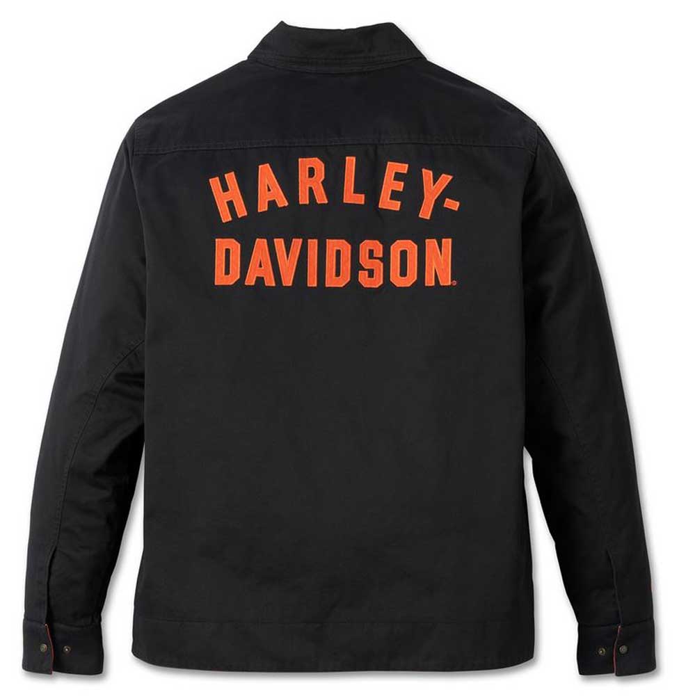 Harley-Davidson Free Shipping - Harley-Davidson Men's Harley Work Casual Cotton Jacket - Black 98400-22VM - Free Shipping on many products plus Orders Over $99