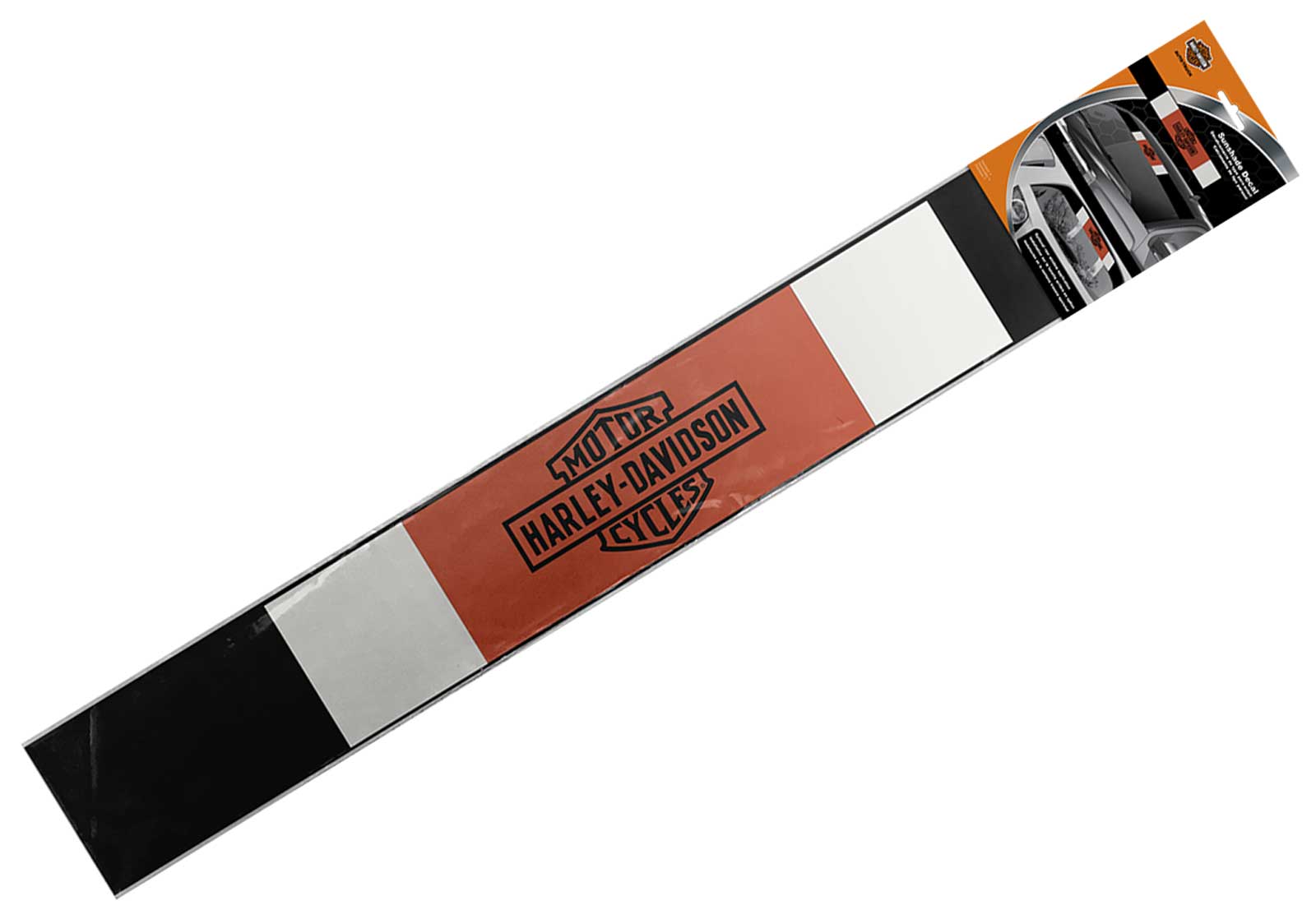 Harley-Davidson Vintage Bar & Shield Trademark Windshield Decal - 49 x 5 in. - Wisconsin Harley-Davidson