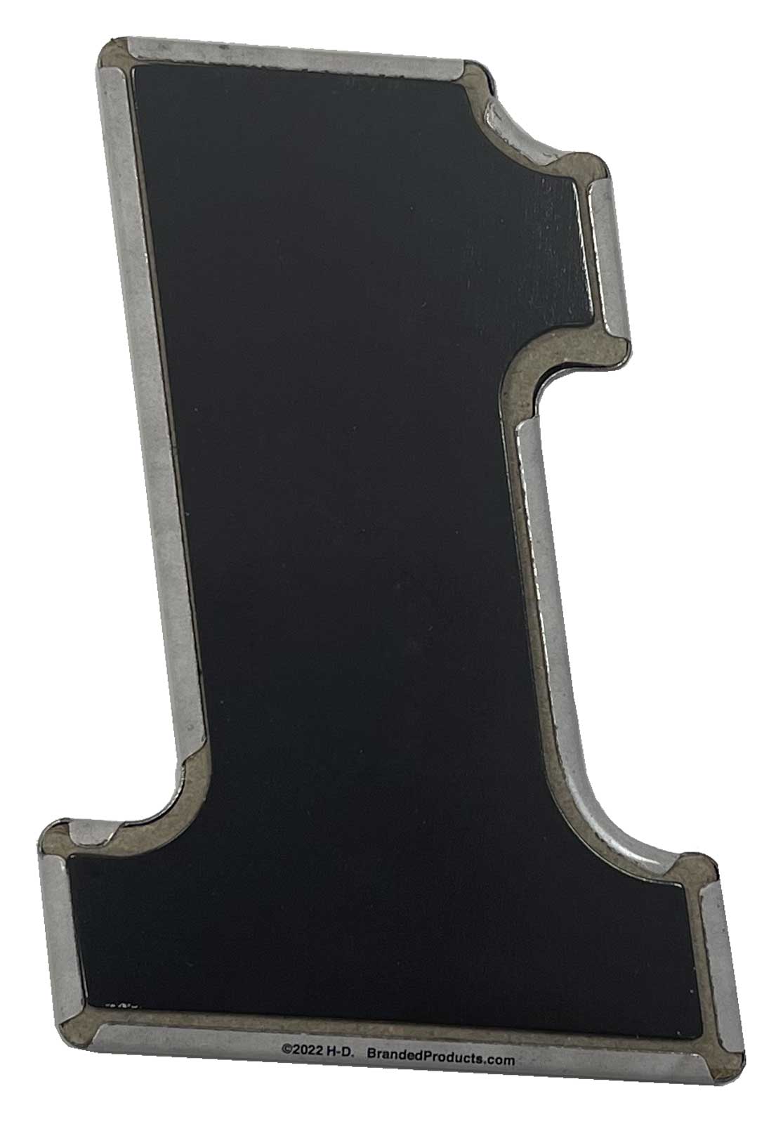 Harley-Davidson® Custom Shaped #1 Skull Logo Tin Magnet, 2.2