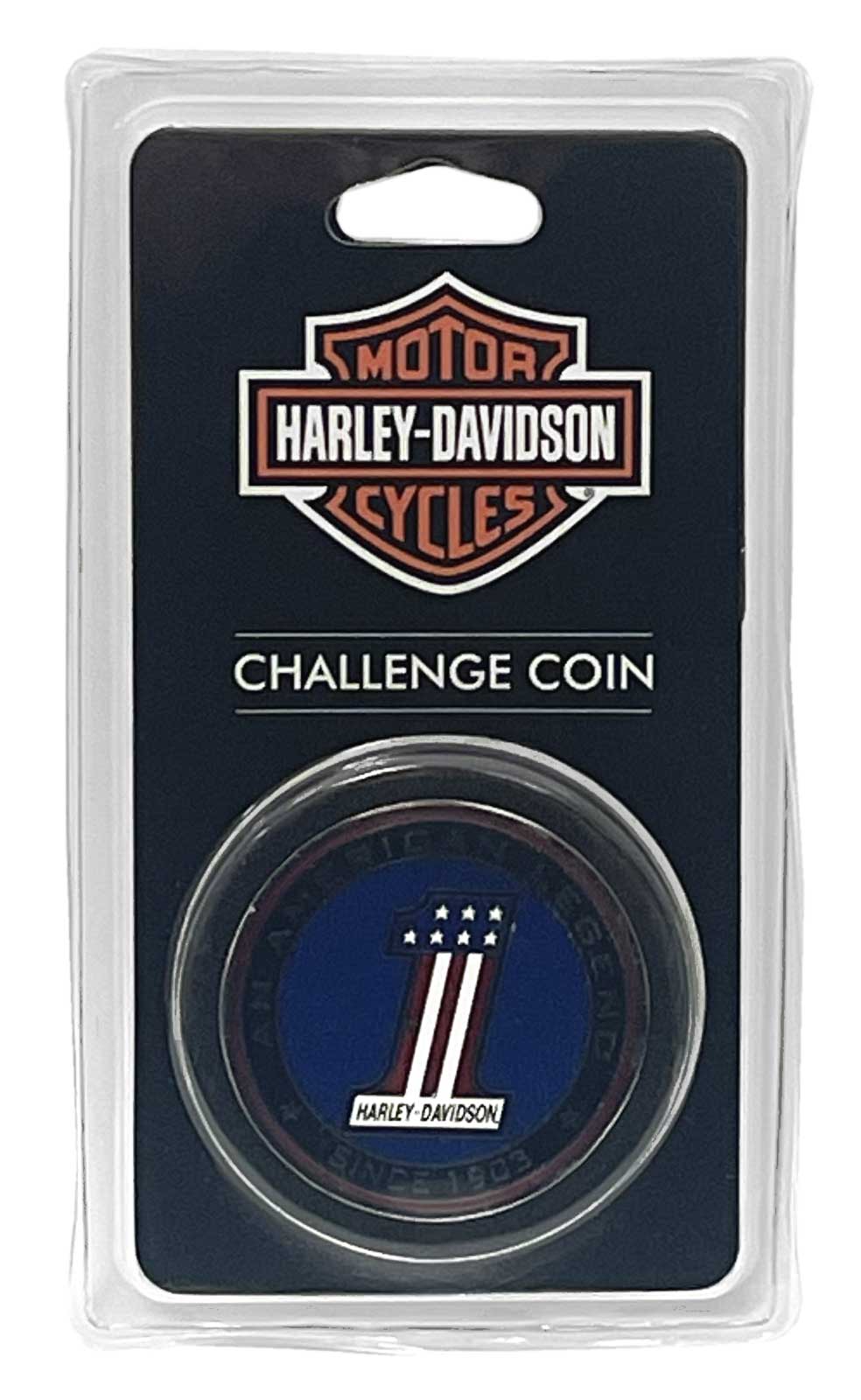 Harley-Davidson Free Shipping - Harley-Davidson American Legend Metal Patriotic Challenge Coin, 1.75 inch - Free Shipping on many products plus Orders Over $99