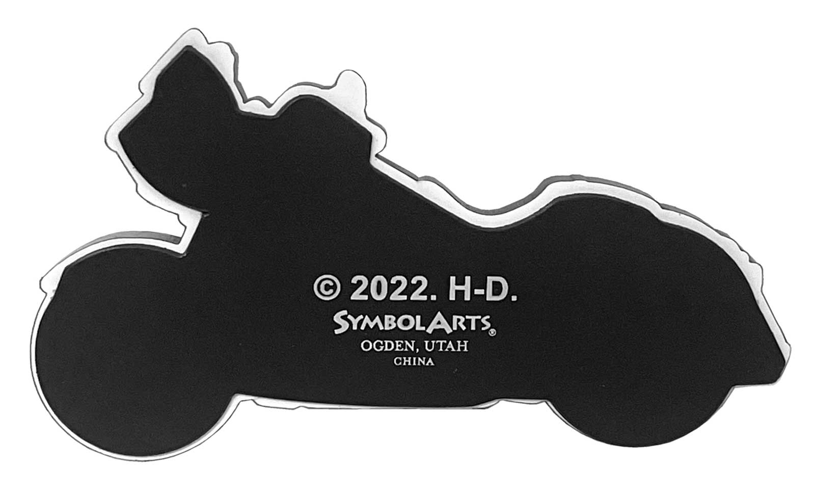 Harley-Davidson Free Shipping - Harley-Davidson Cut-Out Low Rider Motorcycle Hard Acrylic Magnet - 4 inch - Free Shipping on many products plus Orders Over $99