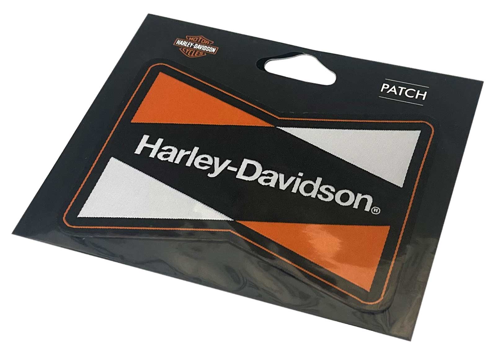 Harley-Davidson Free Shipping - Harley-Davidson 4 in. Embroidered H-D Geometry Emblem Sew-On Patch - Black - Free Shipping on many products plus Orders Over $99
