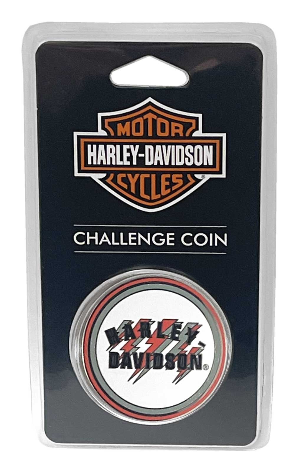 Harley-Davidson Free Shipping - Harley-Davidson Freedom Soul Metal Challenge Coin, 1.75 inch - White/Gray - Free Shipping on many products plus Orders Over $99