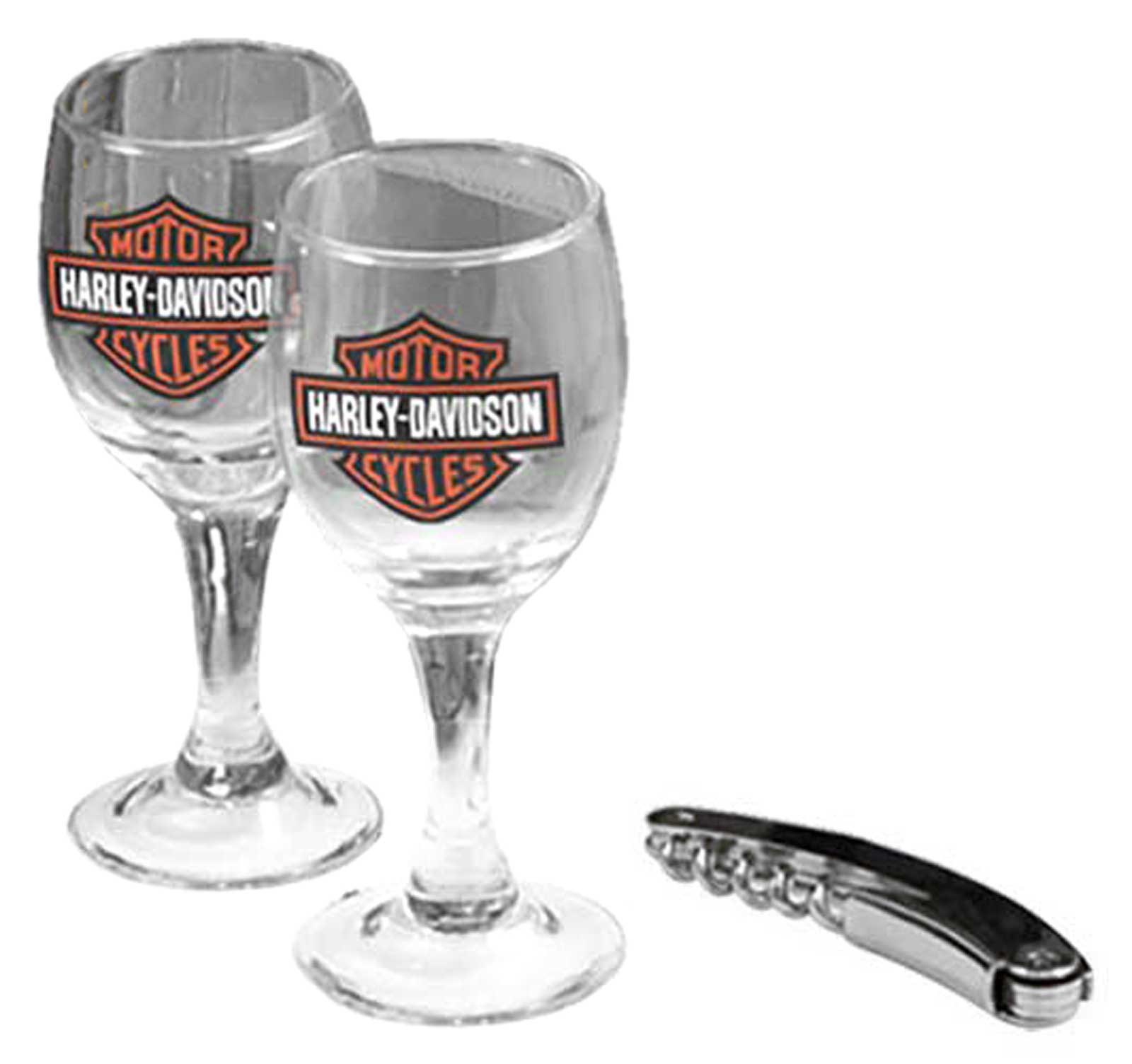Harley-Davidson Free Shipping - Harley-Davidson Repeat Engine Pattern Wine Bottle Hard-Sided Case Tote Set - Free Shipping on many products plus Orders Over $99