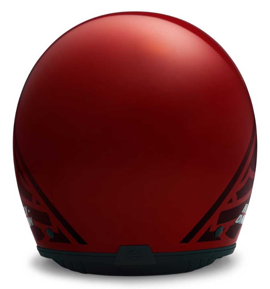 Harley-Davidson Free Shipping - Harley-Davidson Metropolitan Sun Shield X14 3/4 Helmet - Gloss Red 97203-22VX - Free Shipping on many products plus Orders Over $99