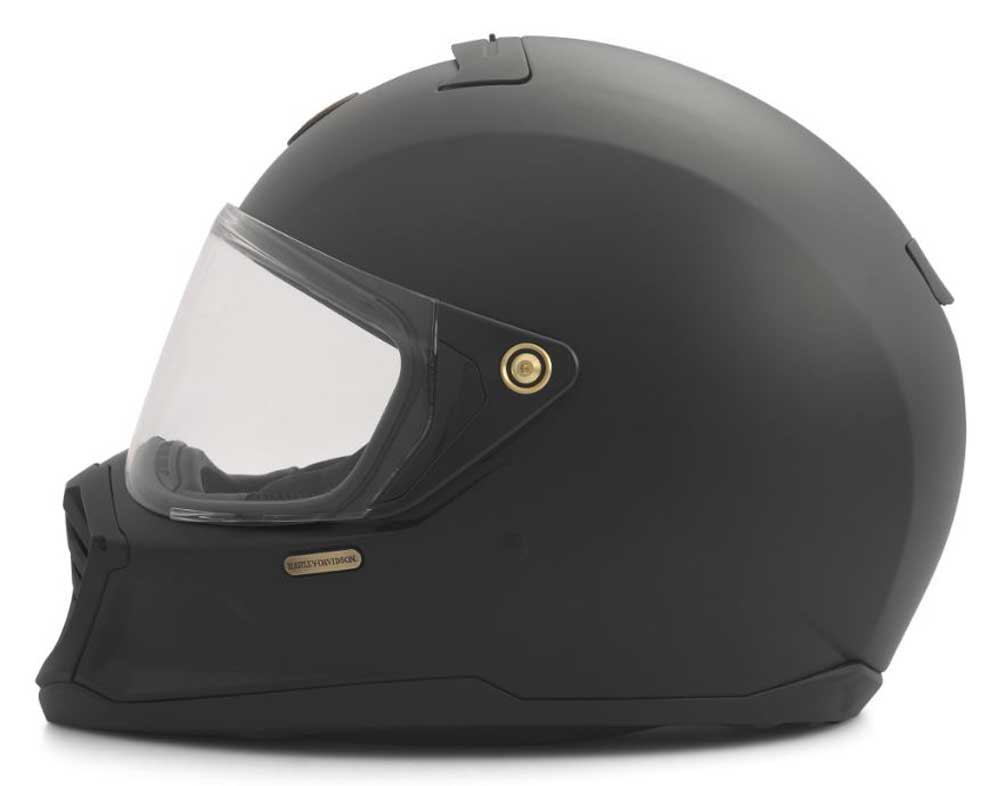 Harley-Davidson Hyde Way X13 Full Face Helmet - Matte Black 97207-22VX - No Hassle Returns at Wisconsin Harley