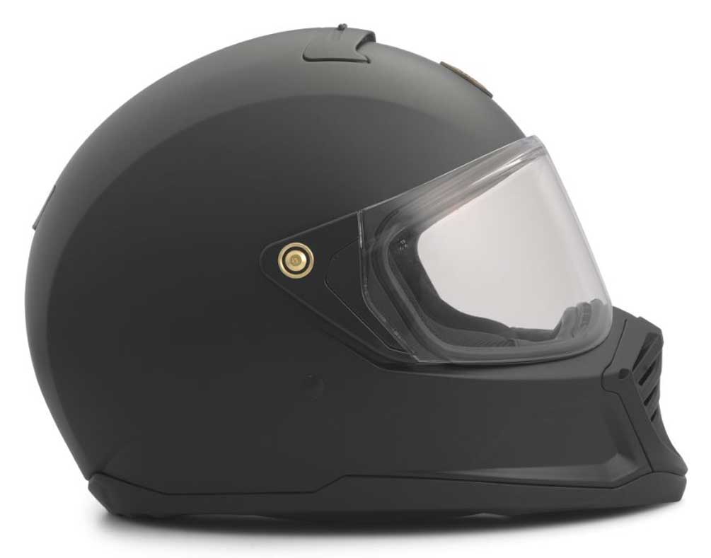 Harley-Davidson Hyde Way X13 Full Face Helmet - Matte Black 97207-22VX - Largest Selection of Harley-Davidson Products