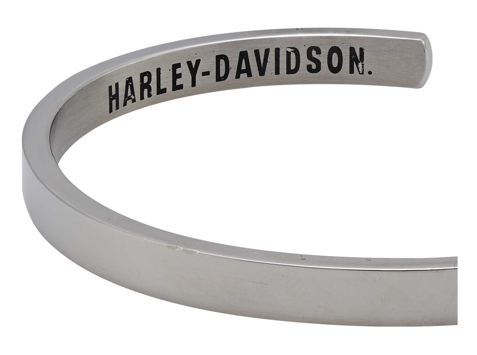 Harley-Davidson Free Shipping - Harley-Davidson Women's H-D Script Wide Cuff Bracelet - Stainless Steel - Free Shipping on many products plus Orders Over $99