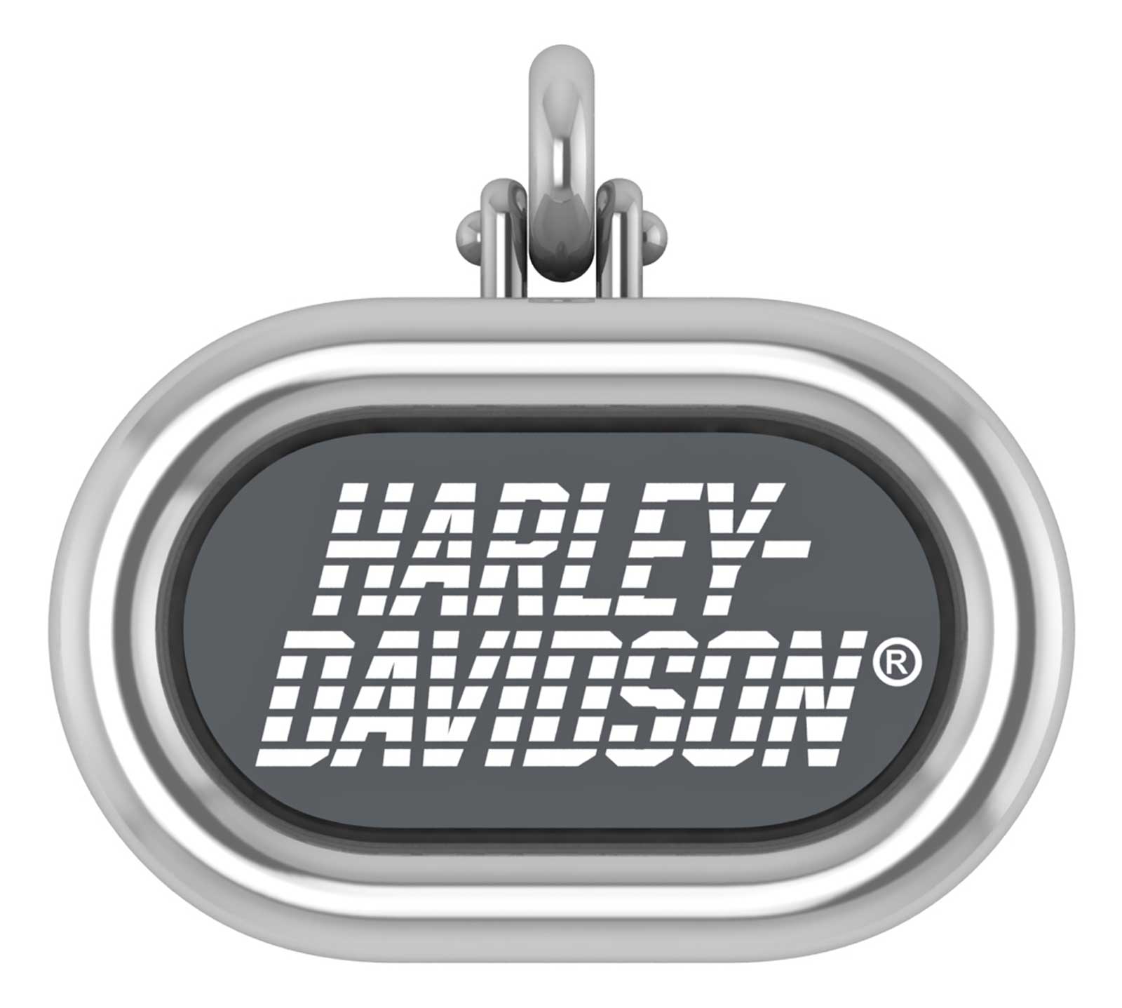 Harley-Davidson Oval H-D Script/B&S Logo Motorcycle Ride Bell - Silver Finish - Wisconsin Harley-Davidson