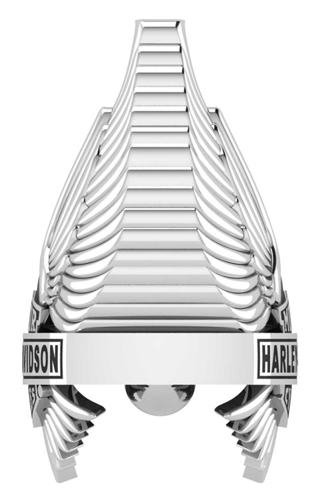 Harley-Davidson Free Shipping - Harley-Davidson Eagle Wings Bar & Shield Motorcycle Ride Bell - Silver Finish - Free Shipping on many products plus Orders Over $99