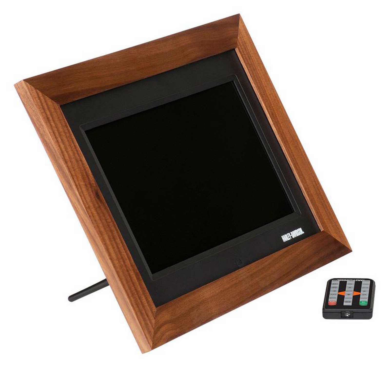 Harley-Davidson® Digital Picture Frame, Wooden Frame w/ LCD