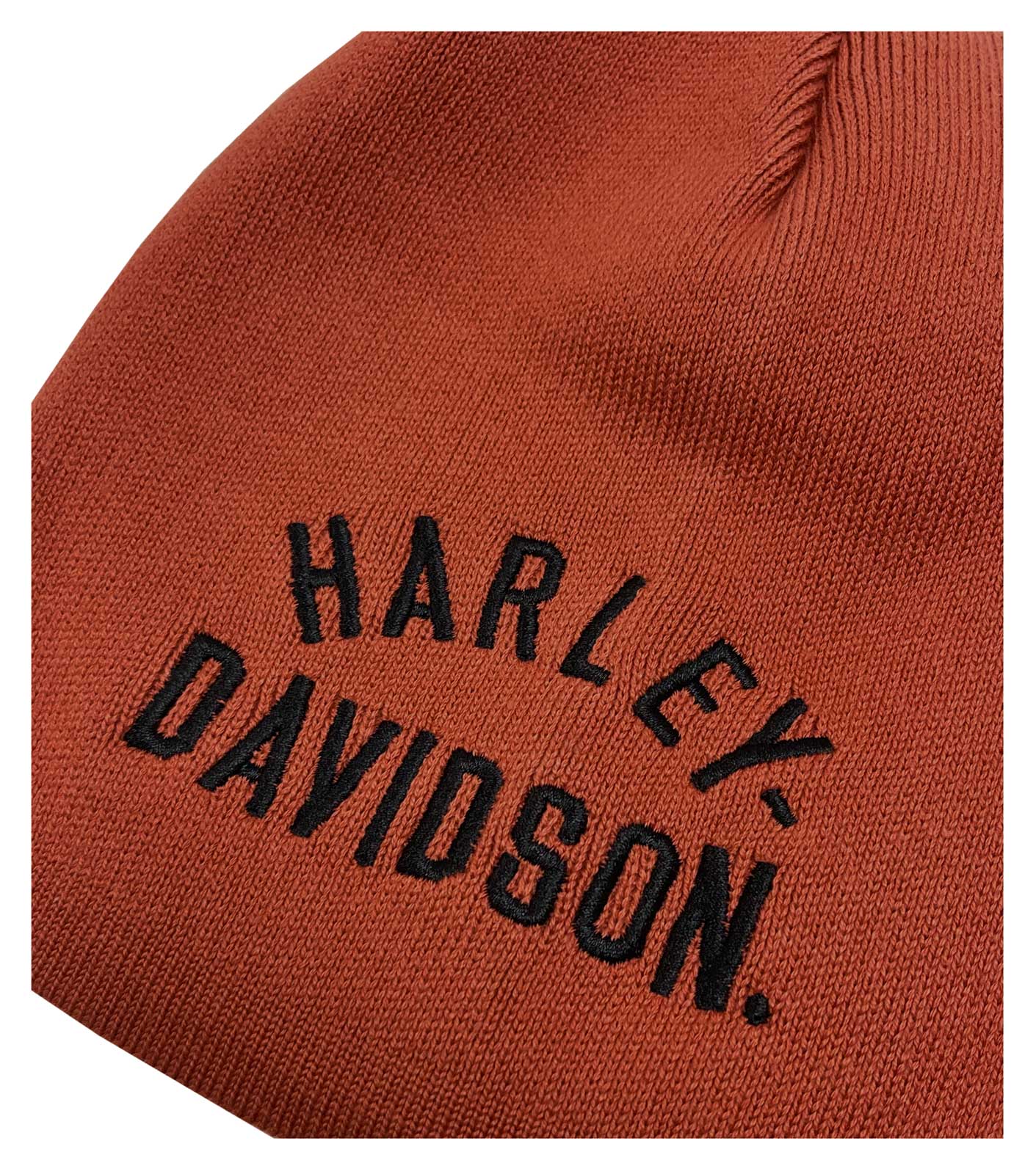 Harley-Davidson Free Shipping - Harley-Davidson Little Boys' Fine Guage H-D Knitted Beanie Cap - Orange - Free Shipping on many products plus Orders Over $99