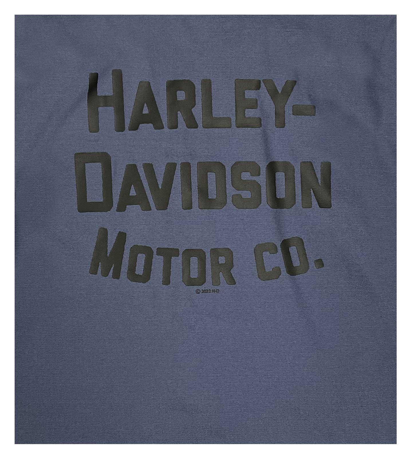 Harley-Davidson Free Shipping - Harley-Davidson Little Boys' Durable Canvas Shacket w/ Quilted Liner - Blue - Free Shipping on many products plus Orders Over $99