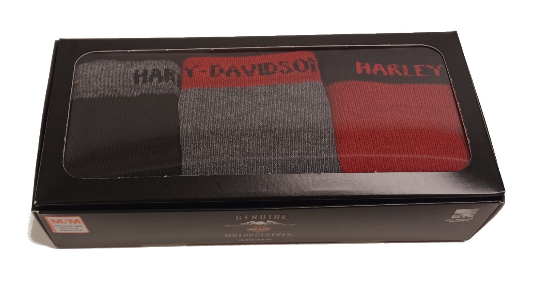 Harley-Davidson Free Shipping - Harley-Davidson Women's 3-Pack H-D Script Midcalf Socks Box Set – Multi Colored - Free Shipping on many products plus Orders Over $99