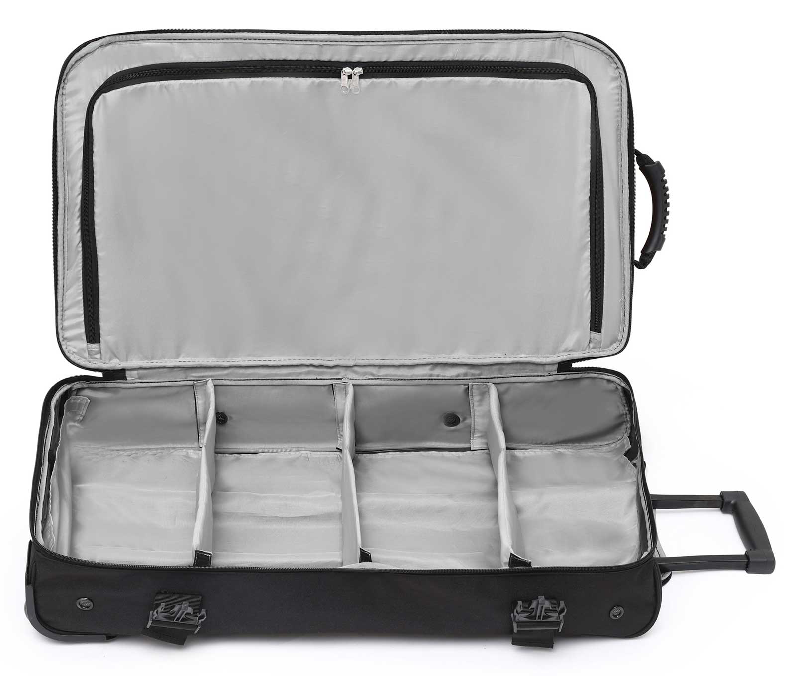 Harley-Davidson 29" Racing Super Wheeling Organizer Duffel Bag - Black/Rust - Largest Selection of Harley-Davidson Products