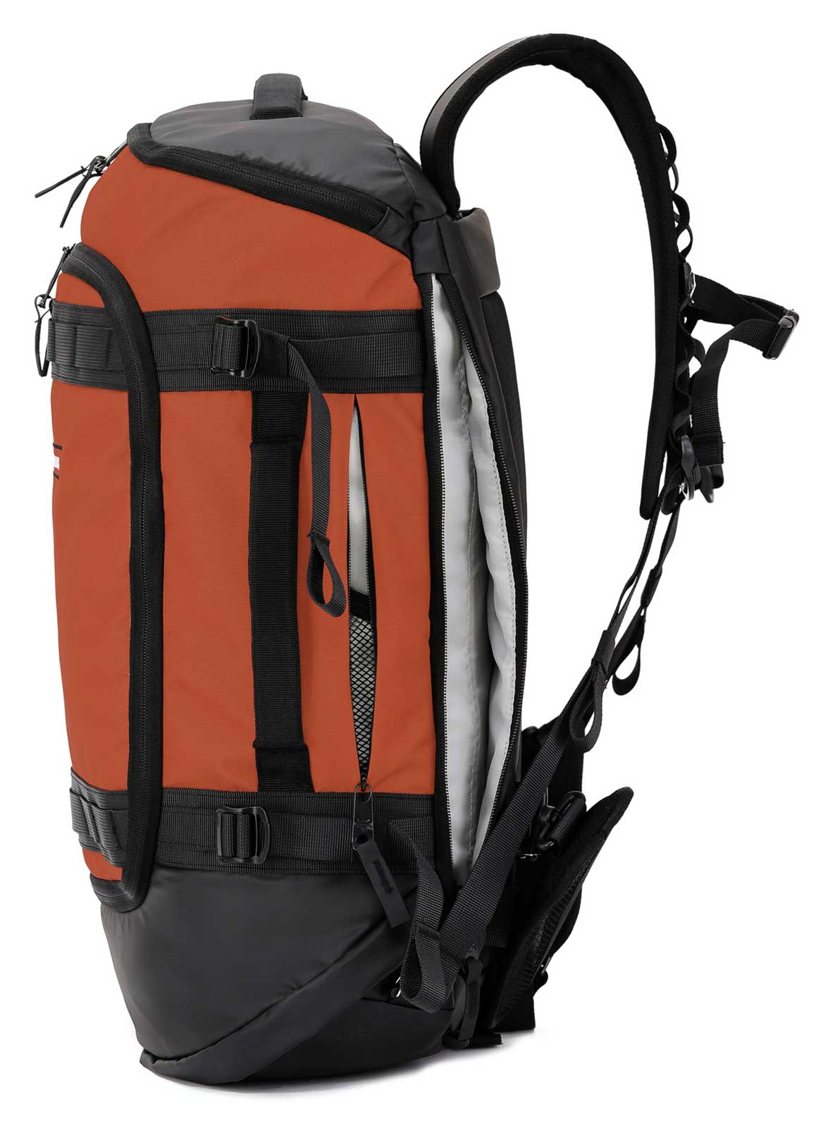 HARLEY-DAVIDSON バックパック 黒/オレンジ Harley-Davidson® Water-Resistant Racing Travel Duffel Bag