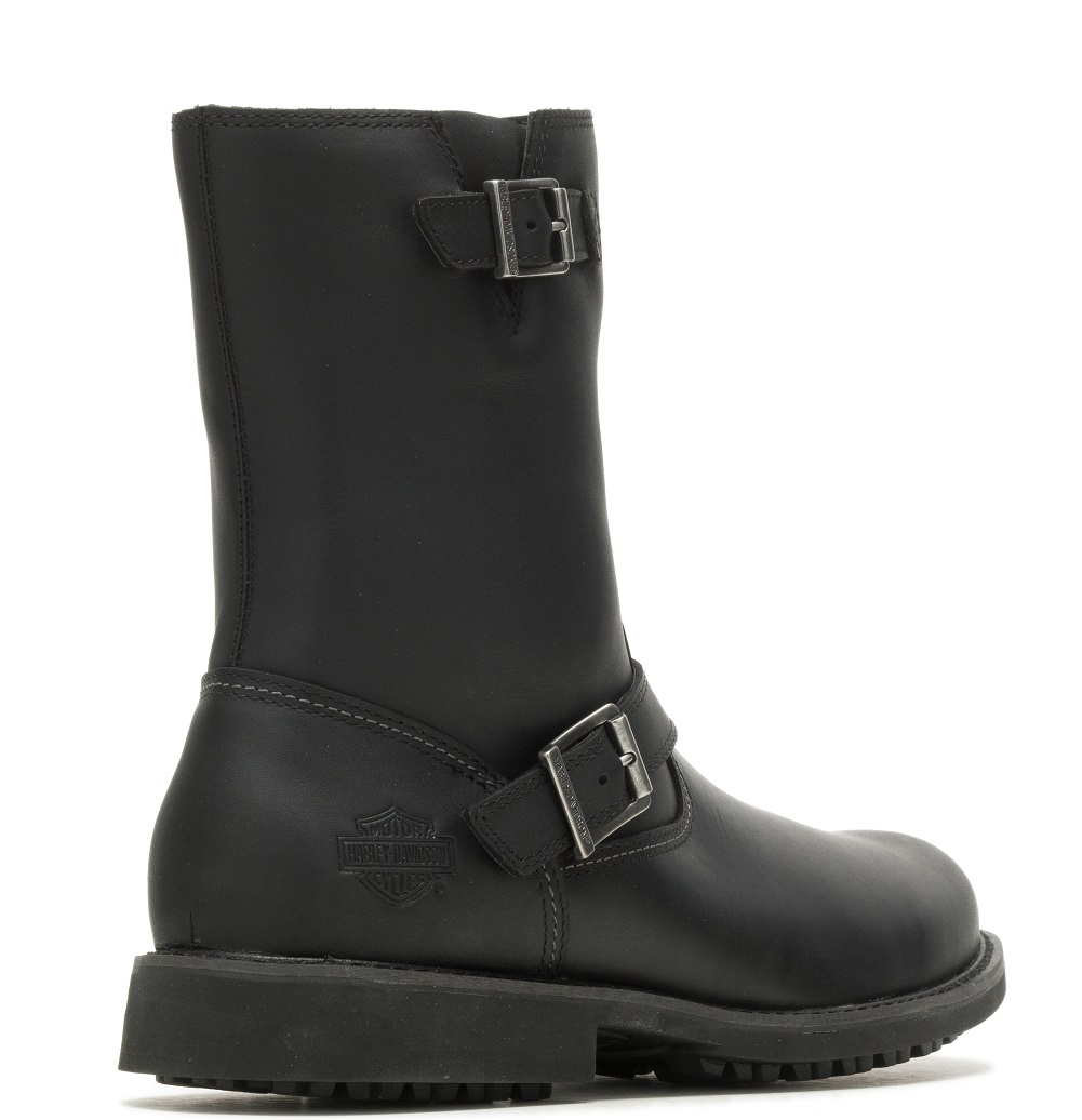 Harley-Davidson Men's Proctor Buckle 8.5-Inch Black Motorcycle Boots, D96286 - No Hassle Returns at Wisconsin Harley
