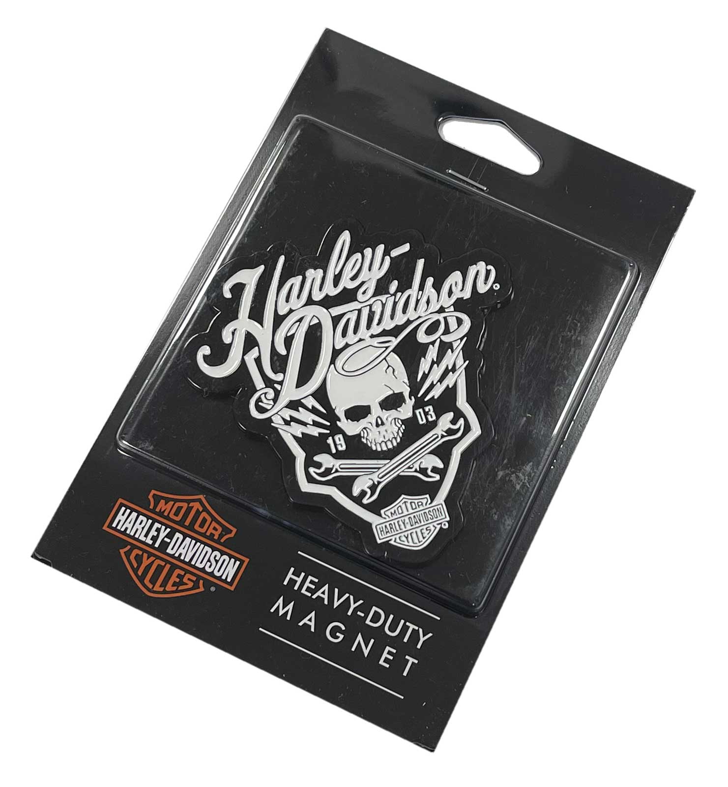 Harley-Davidson Free Shipping - Harley-Davidson Cut-Out Bolts n' Doodads Hard Acrylic Magnet - 3 inch - Black - Free Shipping on many products plus Orders Over $99