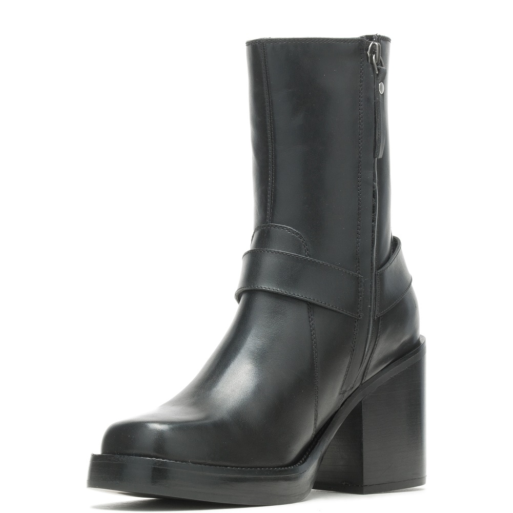 Harley-Davidson® Women's Zelta 7-Inch Zip-Up Black Motorcycle