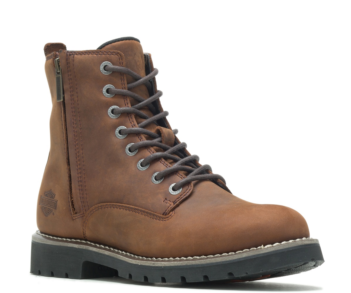 Harley-Davidson Men's Winslow 6-Inch Lace Boots, D55003 (Brown, 7) - Wisconsin Harley-Davidson